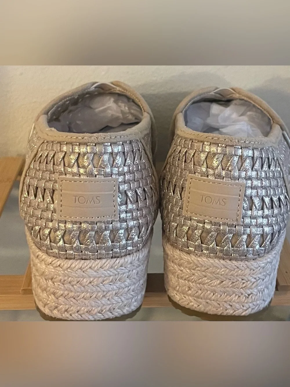 NEW…TOMS Valencia Platform Espadrille